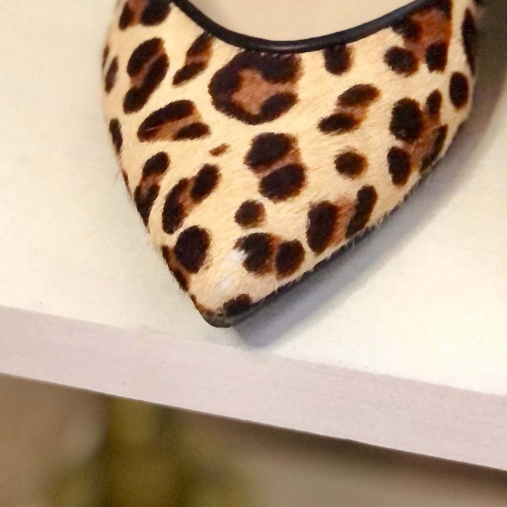 Marc Fisher leopard block heel pumps - Picture 7 of 8
